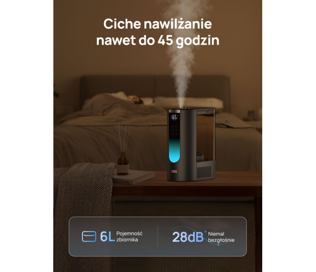 DREO Nawilżacz powietrza 813S czarny - 1503973 - zdjęcie 8